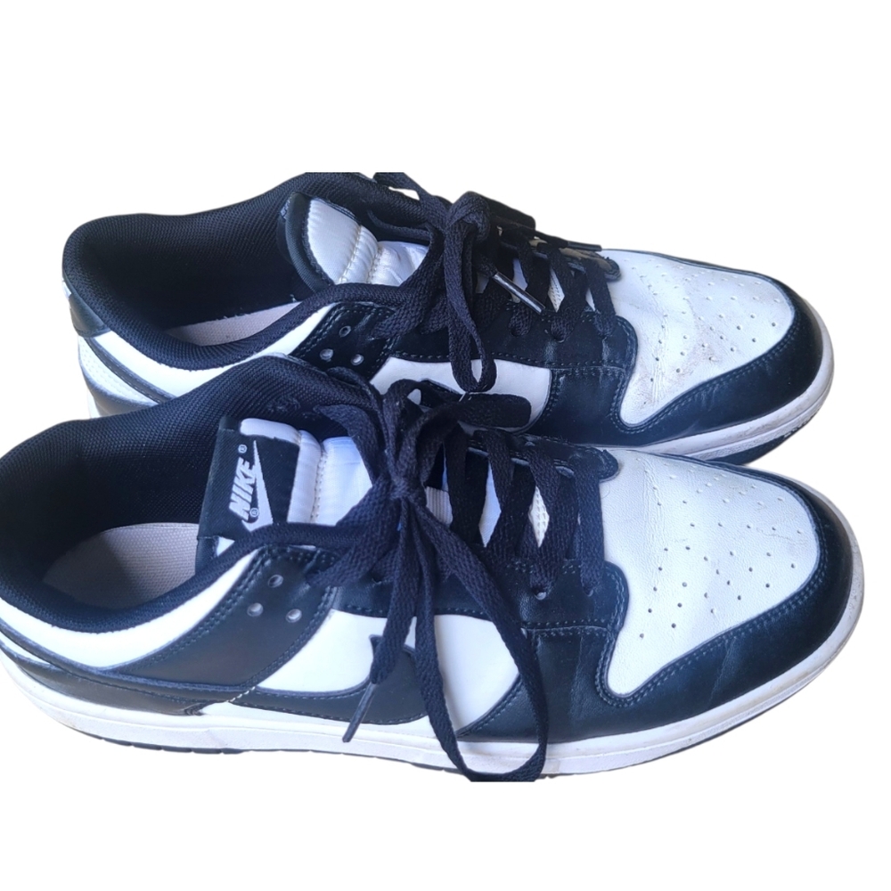 Nike Dunk Low Retro Men's Shoes Black White Panda Mens Size 8 Womens 9.5 - Picture 5 of 8